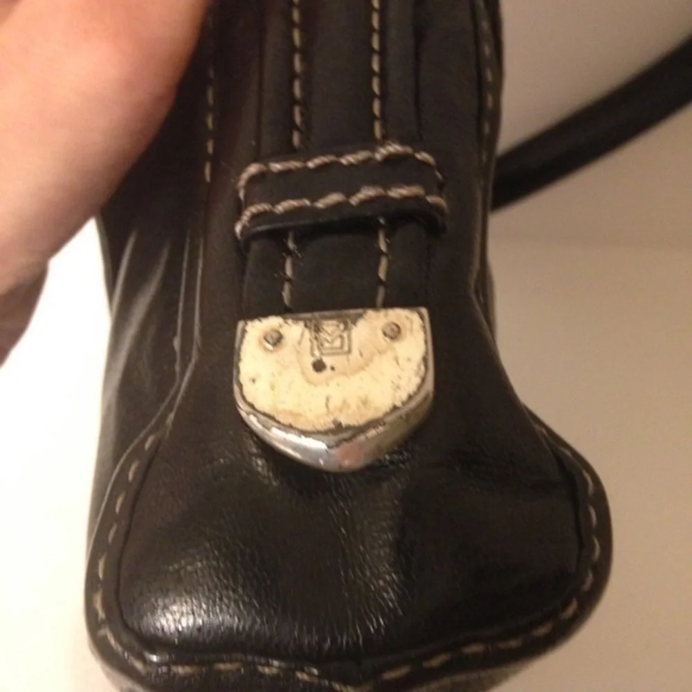 👛 MICHAEL KORS  👛 vintage black leather bag